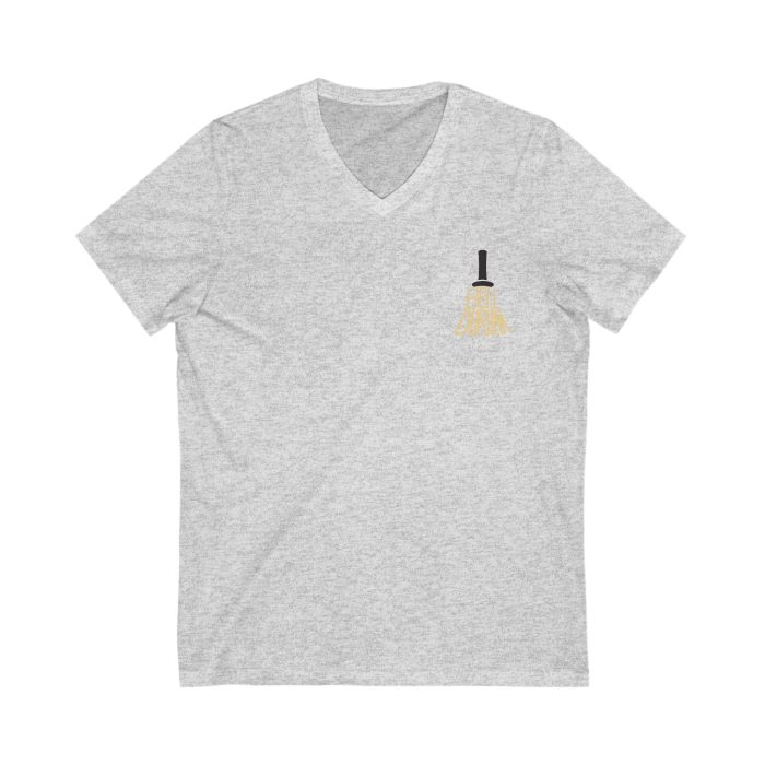 T-shirt (V-Neck, Light Colors): Inverted Bell - Image 4