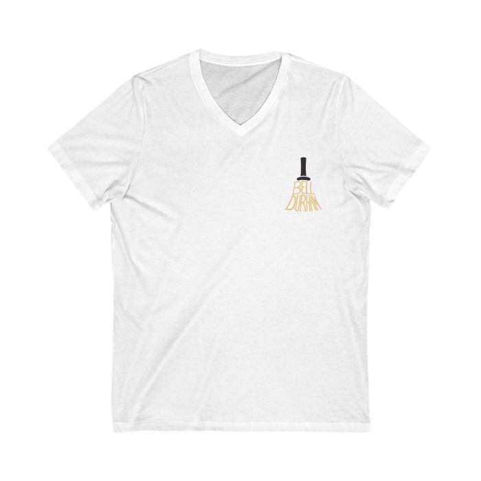 T-shirt (V-Neck, Light Colors): Inverted Bell