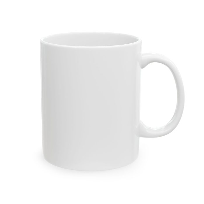 Ceramic Mug (White): Half-Bell - Image 3