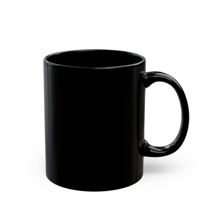 Ceramic Mug (Black): Half-Bell - Image 2