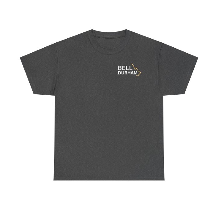 Crew T-shirt (Dark Colors): Half Bell Stacked, Left Chest - Image 4