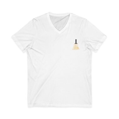 V-Neck T-shirt (Light Colors): Inverted Bell